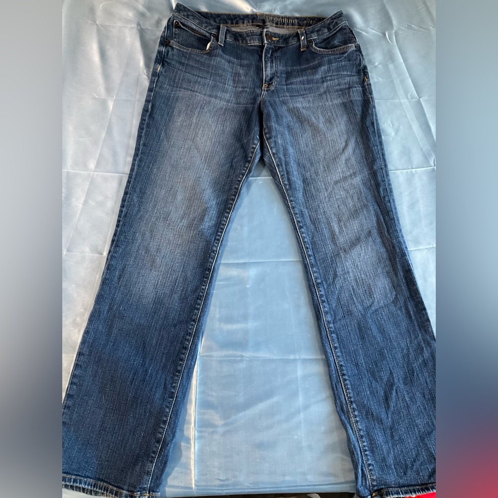 GAP Premium Curvy Straight Blue Jeans